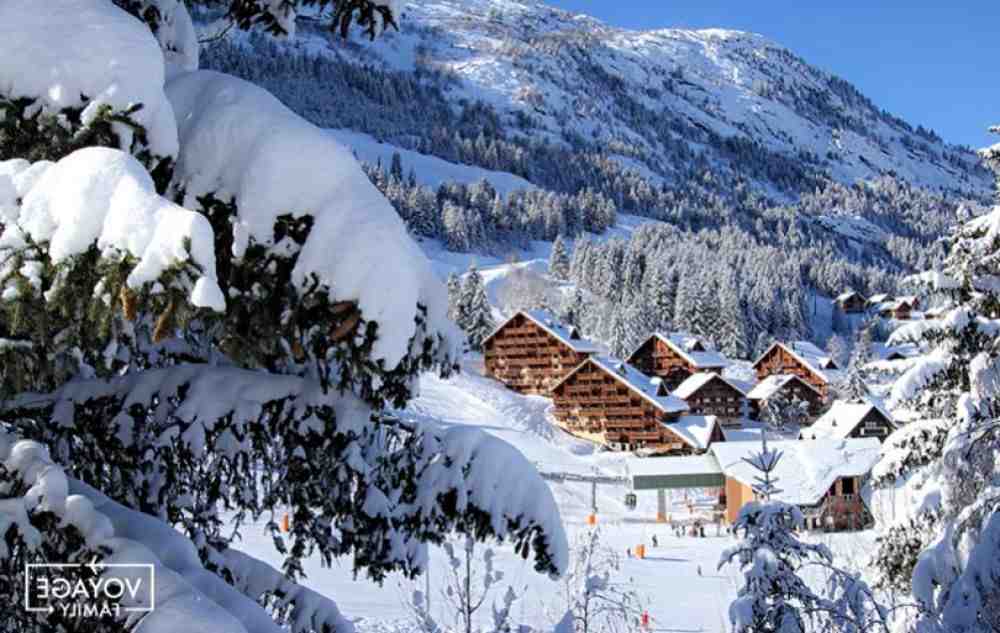 Quelle famille se détend dans les Alpes?