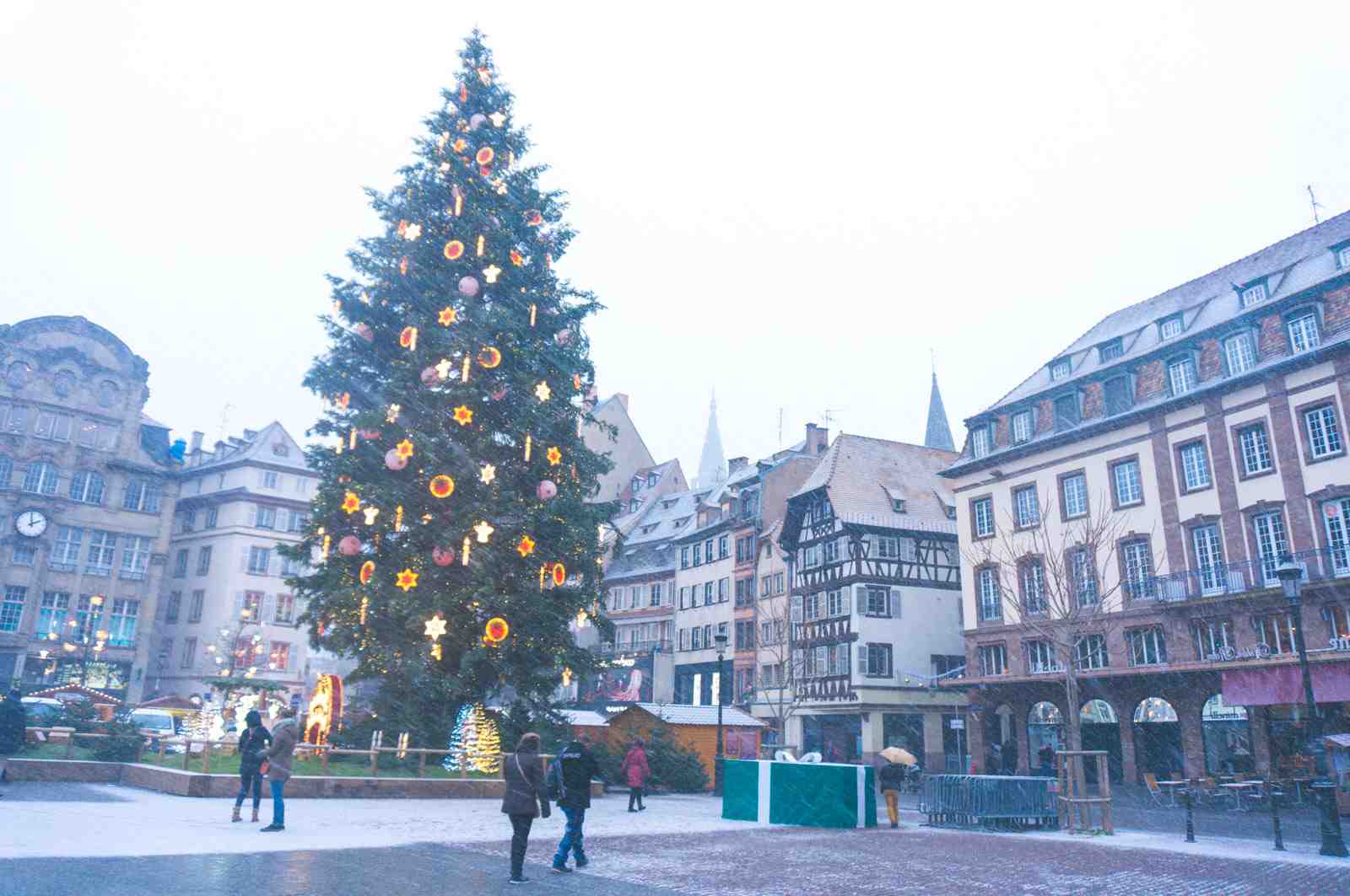 Où trouver de la neige en décembre en France?