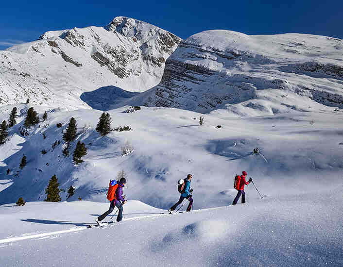 Comment skier pour la première fois?